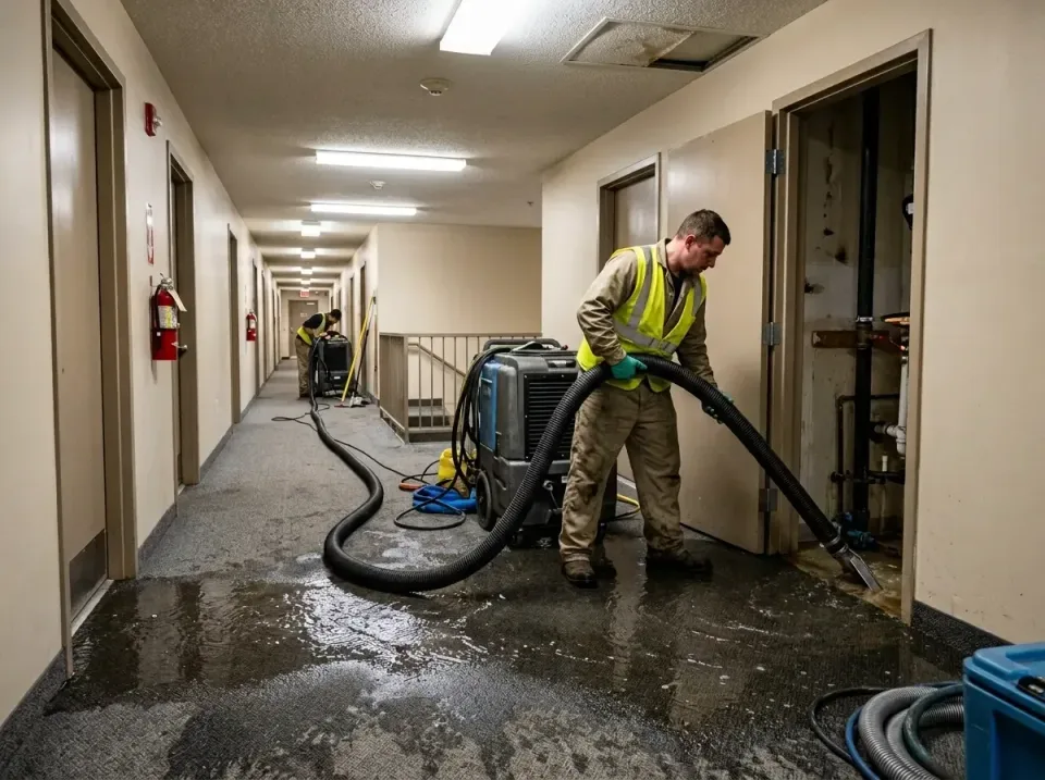 multi-unit-apartment-hallway-f-005 — frequently asked questions, Emergency Burst Pipe Water Extraction & Removal in Buckley,…